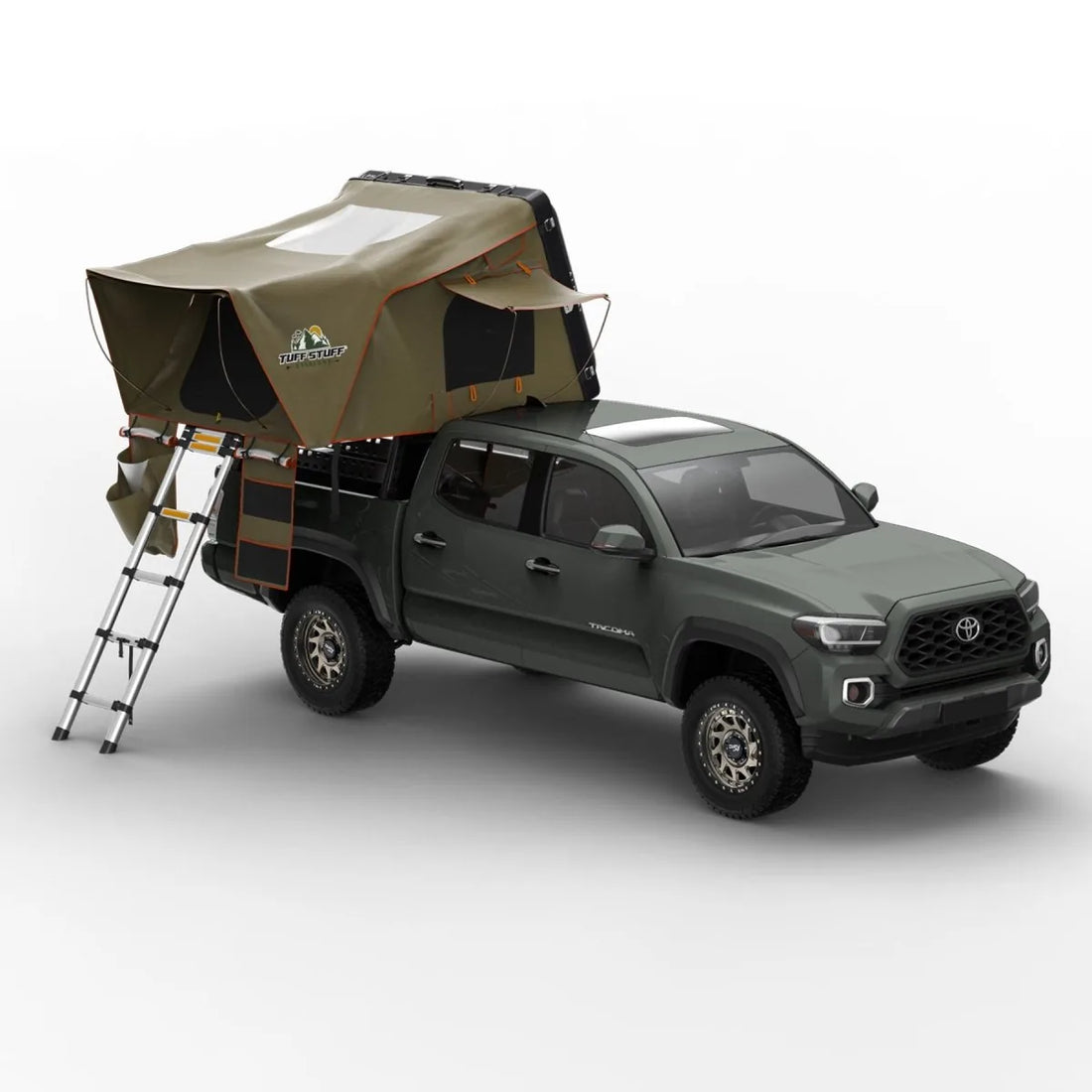 Tuff Stuff Alpha II Hardshell Rooftop Tent, Black 3