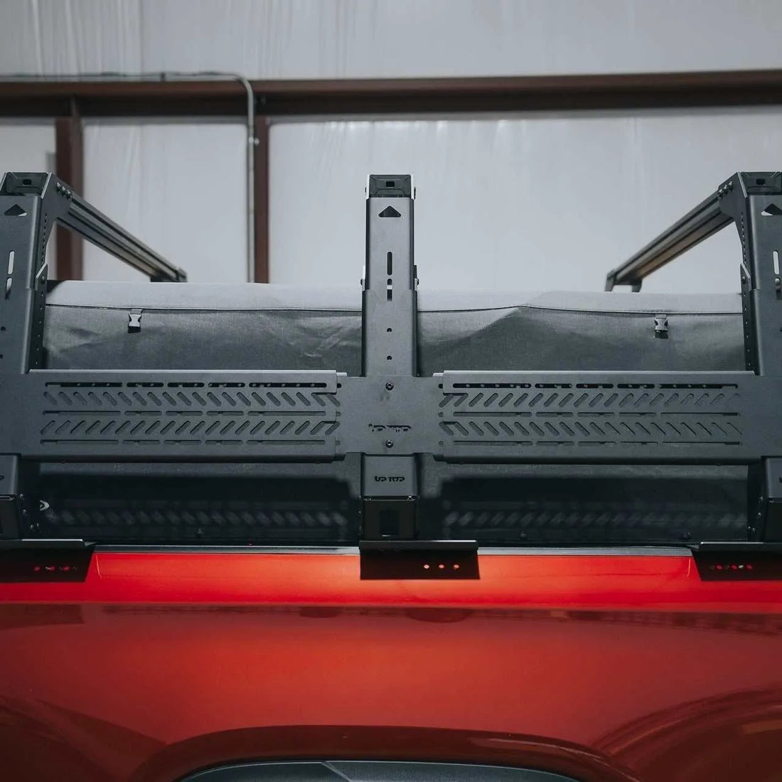 upTOP Soft Top TRUSS bed rack side view