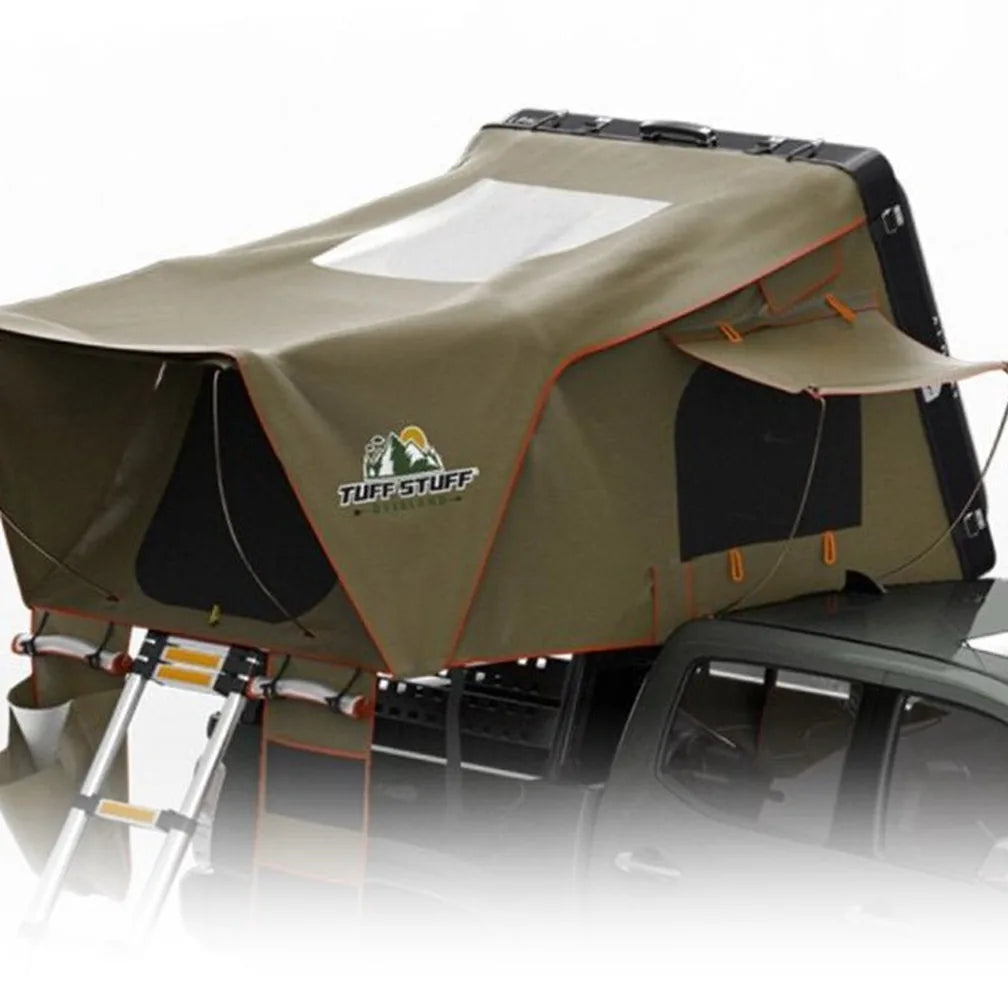 Tuff Stuff Alpha II Hardshell Rooftop Tent, Black 4