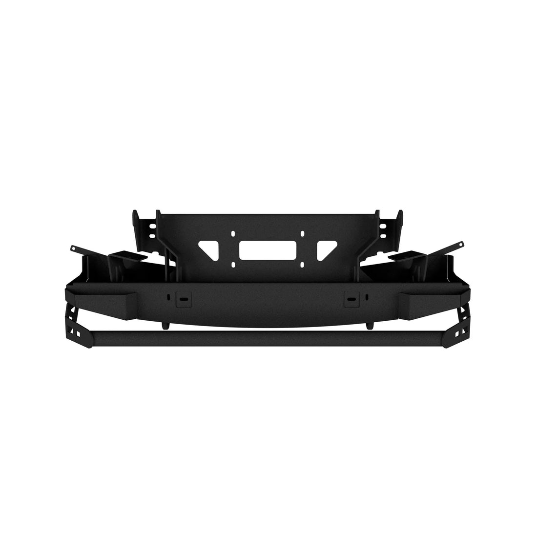 Top view of CBI Sequoia Covert bumper winch tray and recovery points