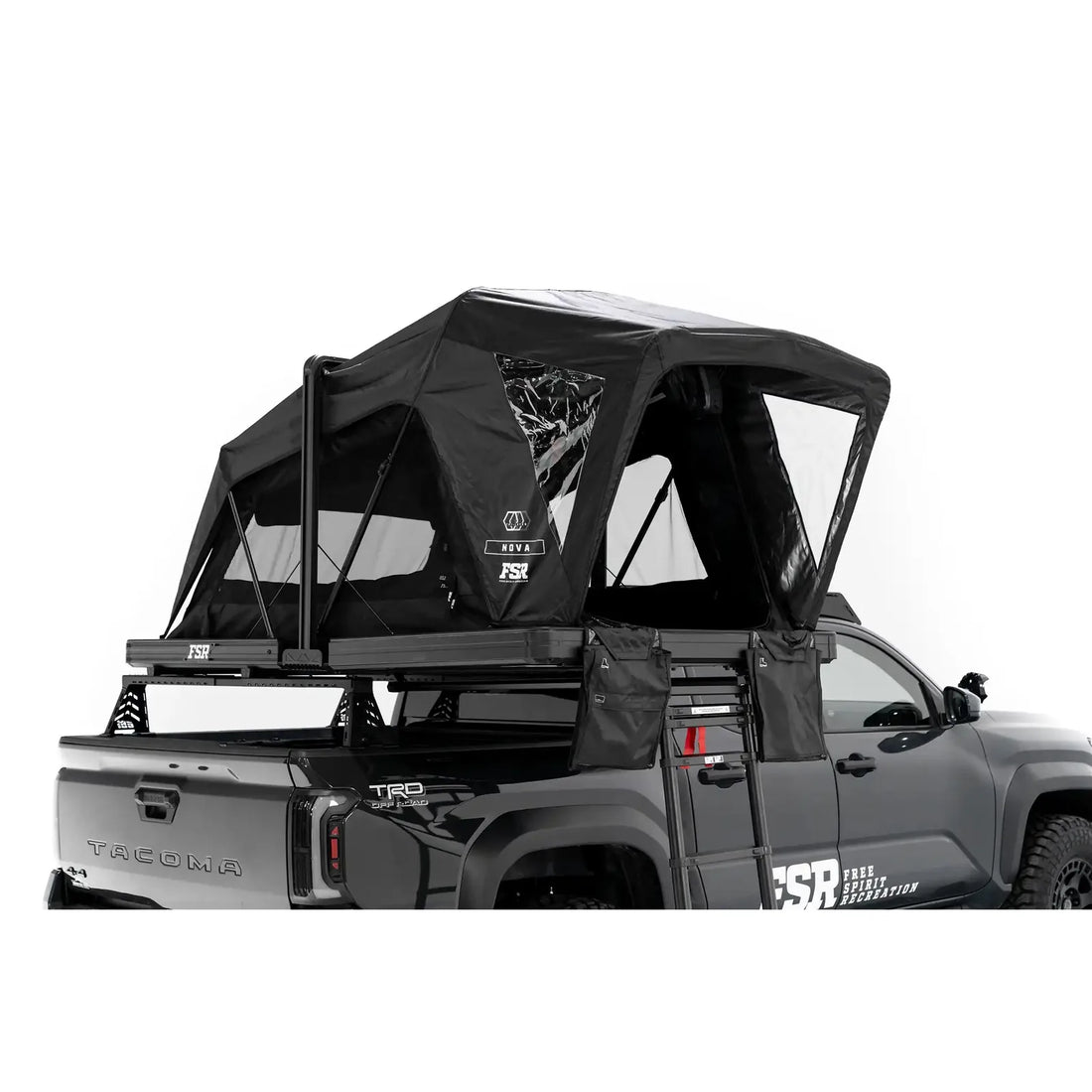 Free Spirit Nova Standard aluminum hard shell rooftop tent