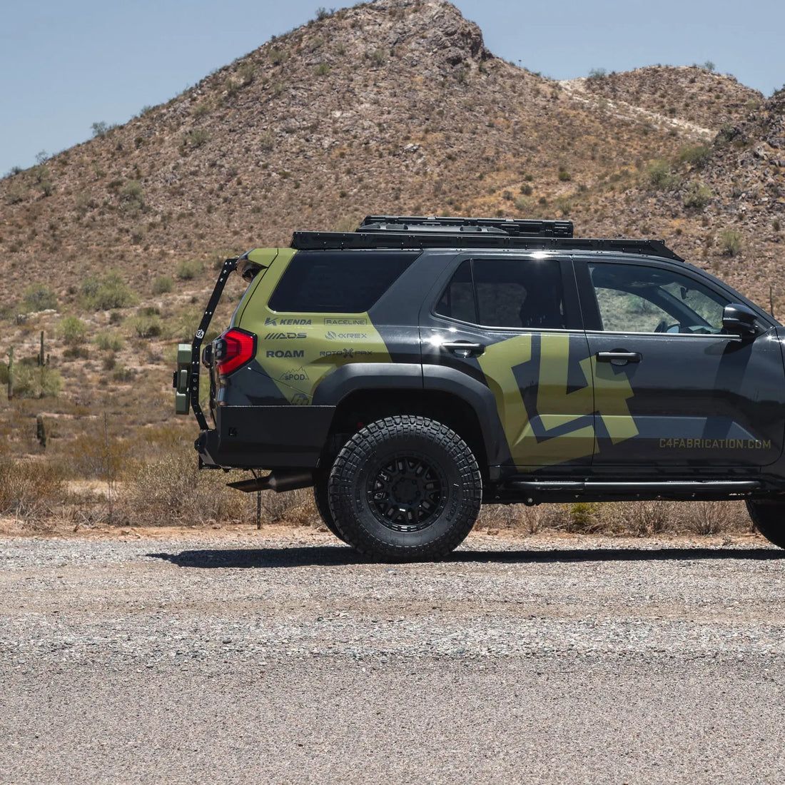 C4 4Runner Overland High Clearance Rear Bumper 2025-2026 image 4