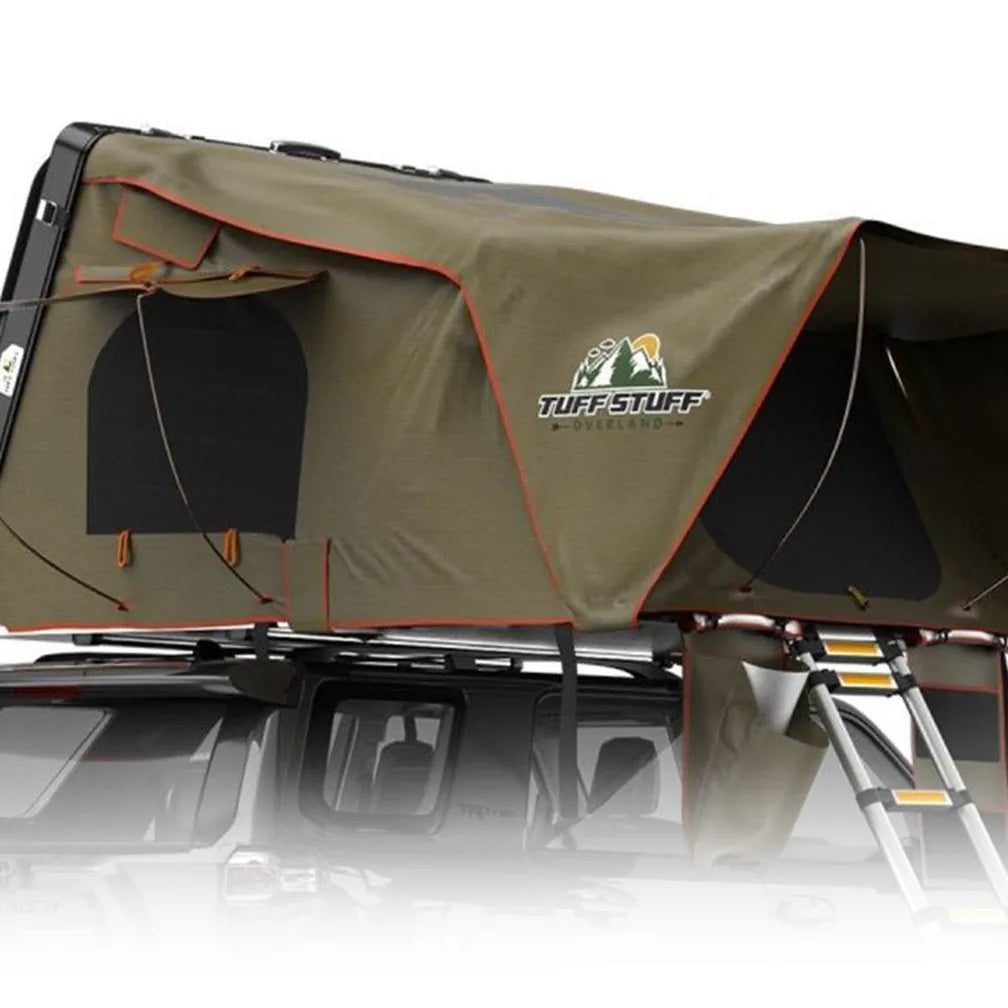 Tuff Stuff Alpha Hardshell Rooftop Tent, Black 4