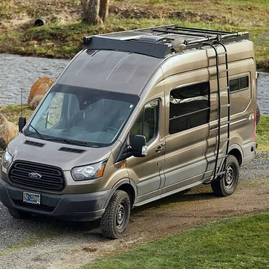 Flatline Transit Low Pro Roof Rack 148 High Roof image 4