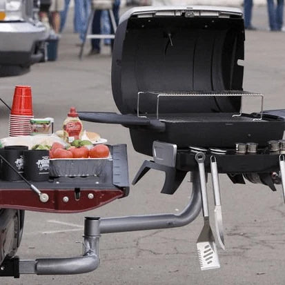 DIY Dual Swing Arm installed and in use