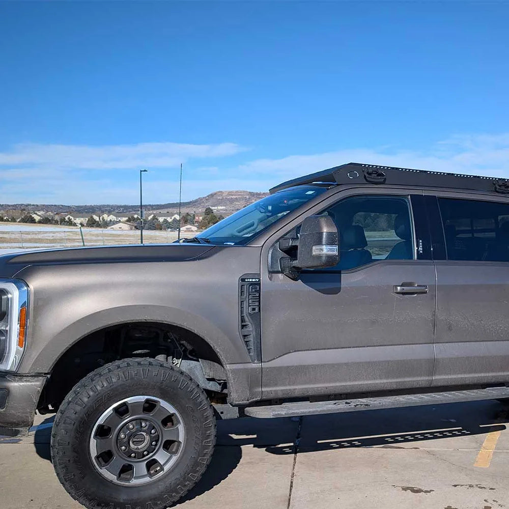 upTOP KILO F-250 rack cabin detail