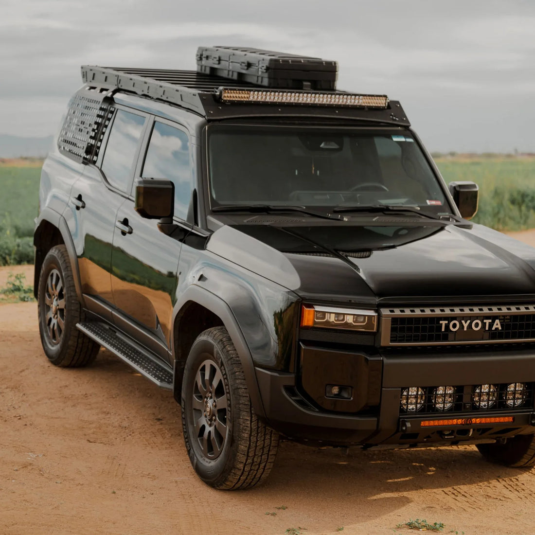 C4 Land Cruiser Roof Rack with Light Bar Mount 2024-2026 image 4
