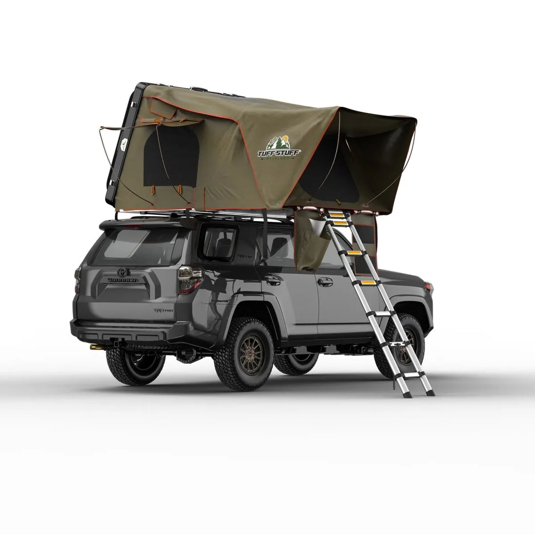 Tuff Stuff Alpha Hardshell Rooftop Tent, Black 5
