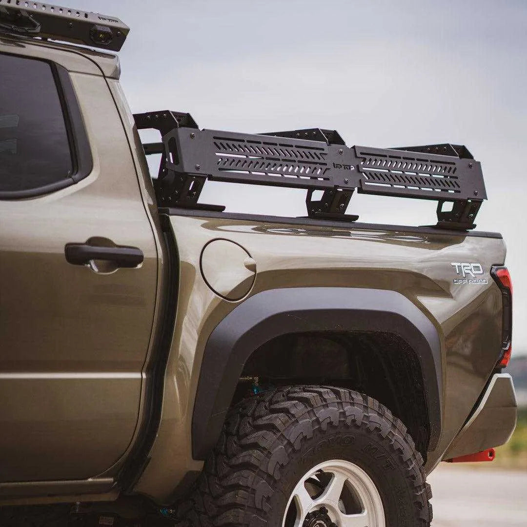 upTOP Mid Height TRUSS bed rack rear view