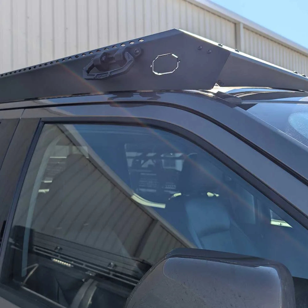 upTOP KILO F-250 rack angle view