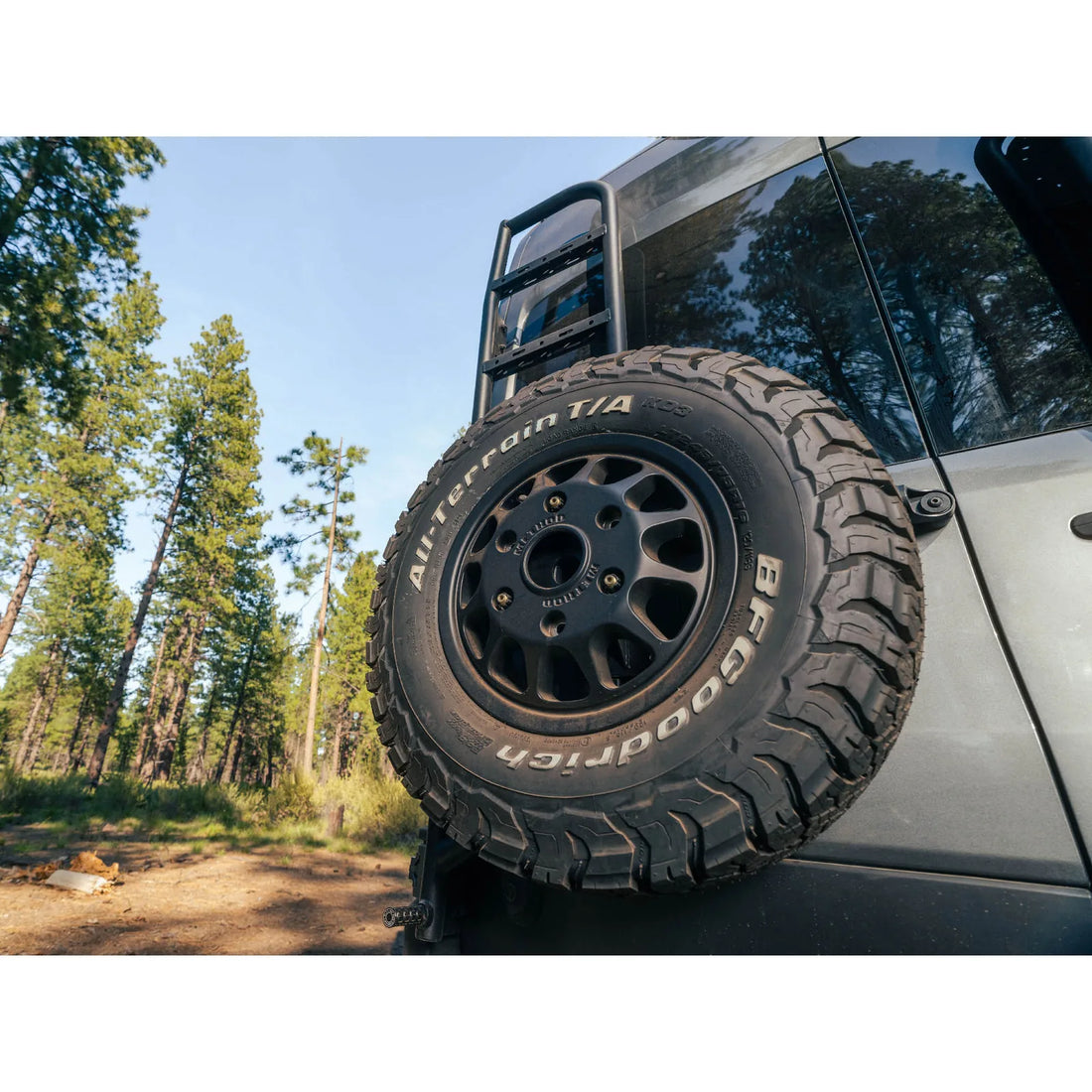 Flatline Transit Rear Ladder + Tire Carrier Short image 5