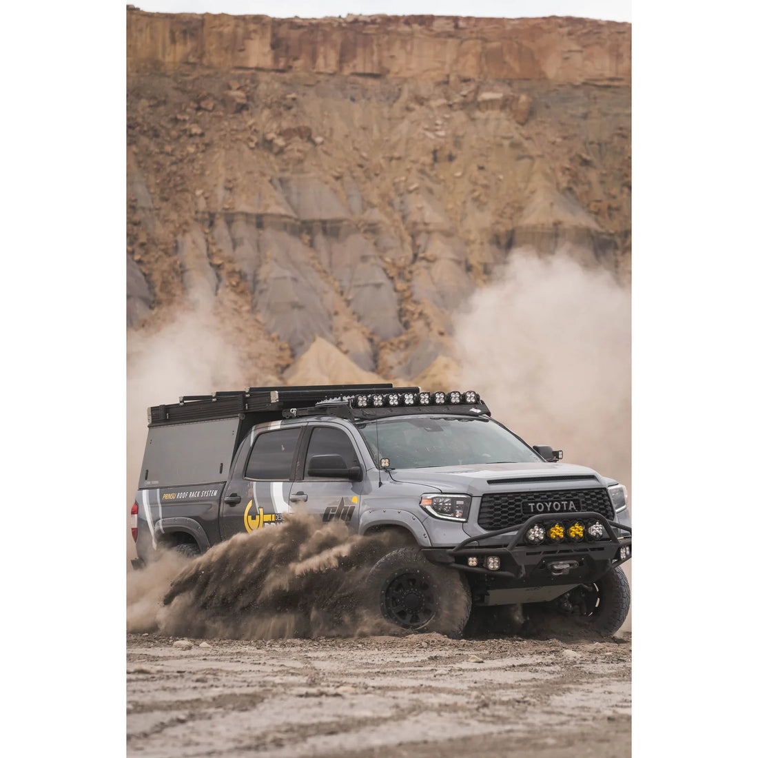 Prinsu Pro roof rack lifestyle on Toyota Tundra 5