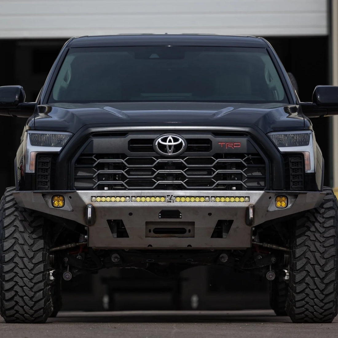 C4 Tundra Overland Front Full-Height Bull Bar + Hoops 2022-2026 image 5