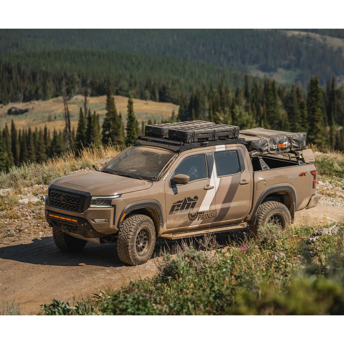 CBI Offroad Nissan Covert bumper installed