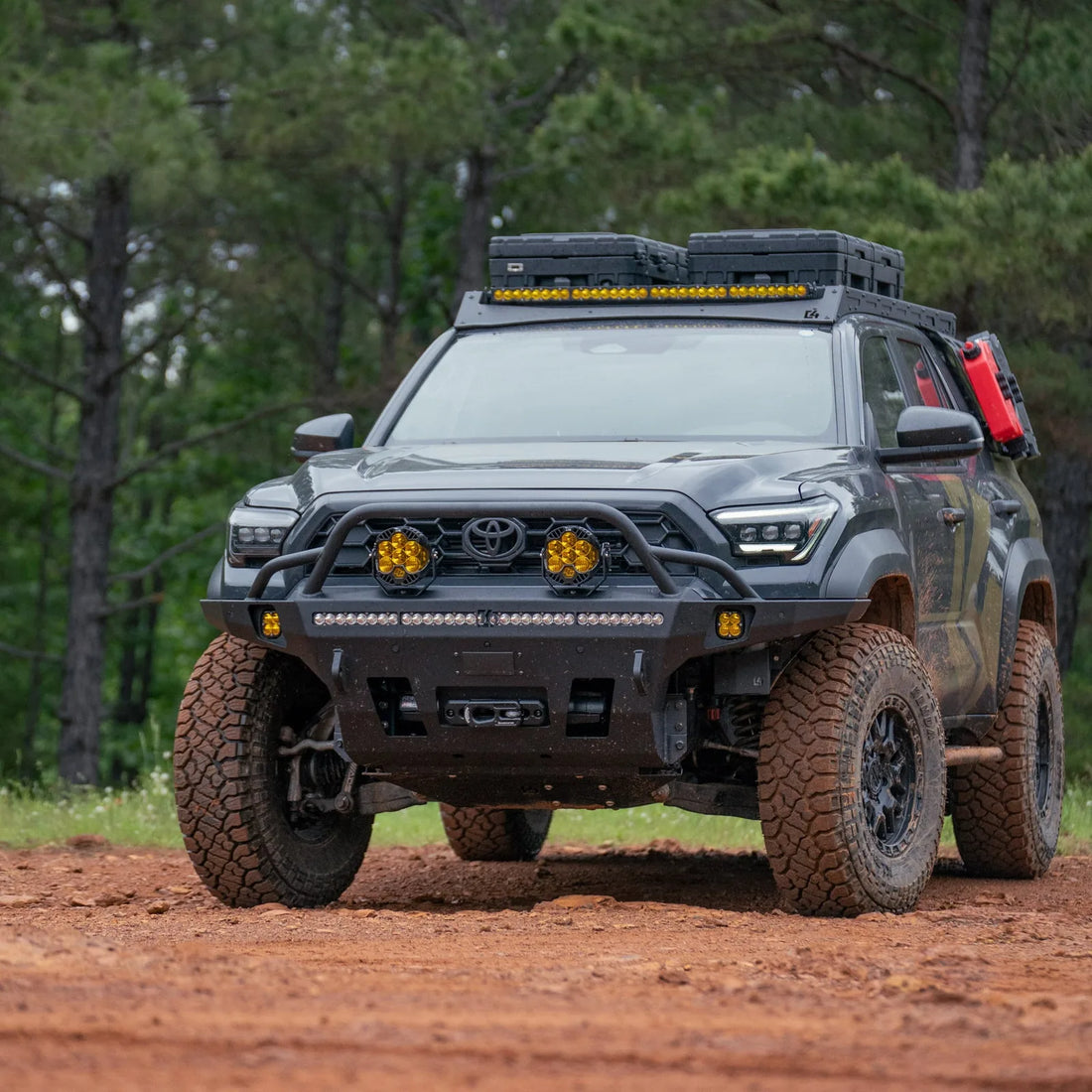 C4 4Runner Overland Front High Bar + Headlight Hoops 2025-2026 image 5