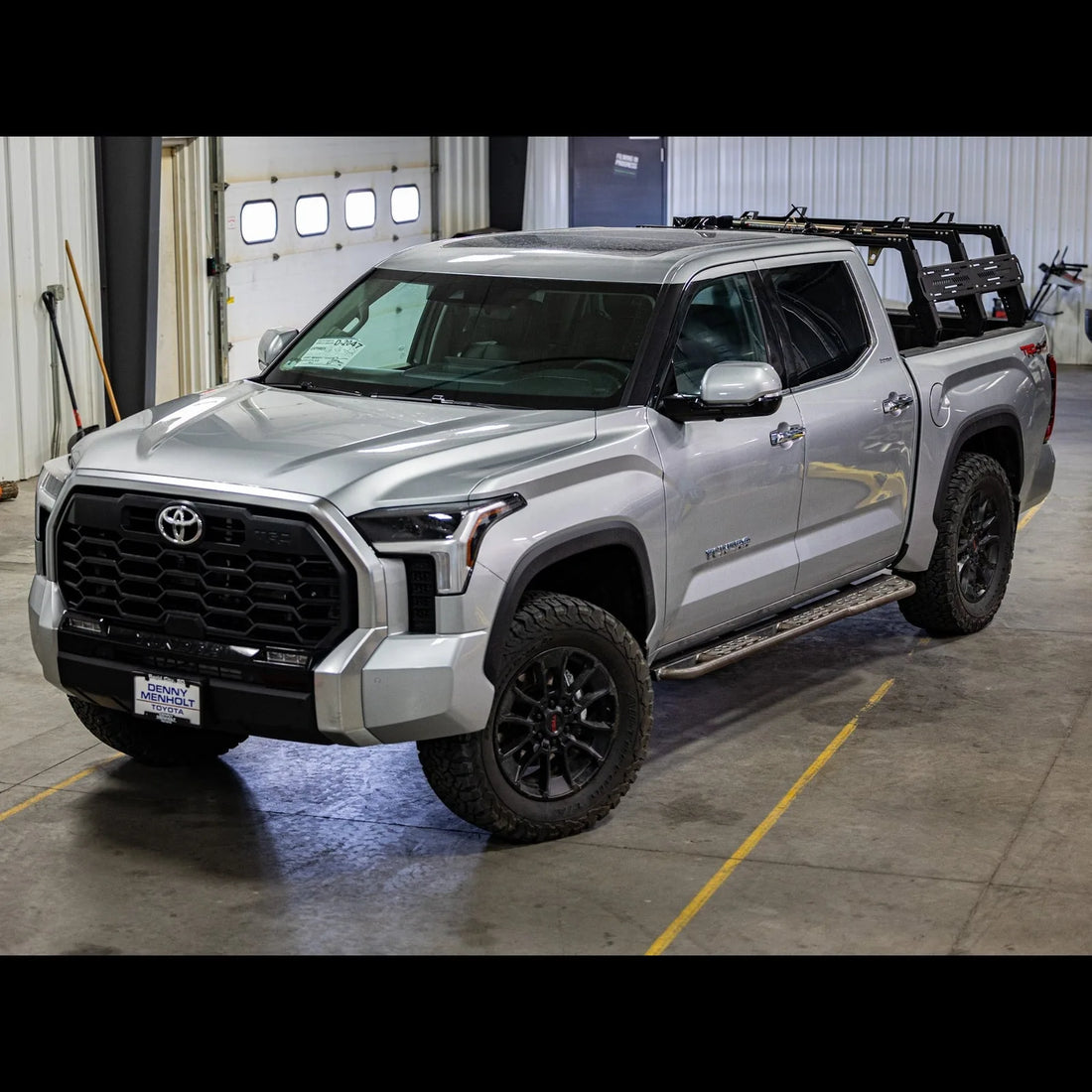 C4 Tundra Rock Sliders DOM CrewMax Short Bed 2022-2026 image 5
