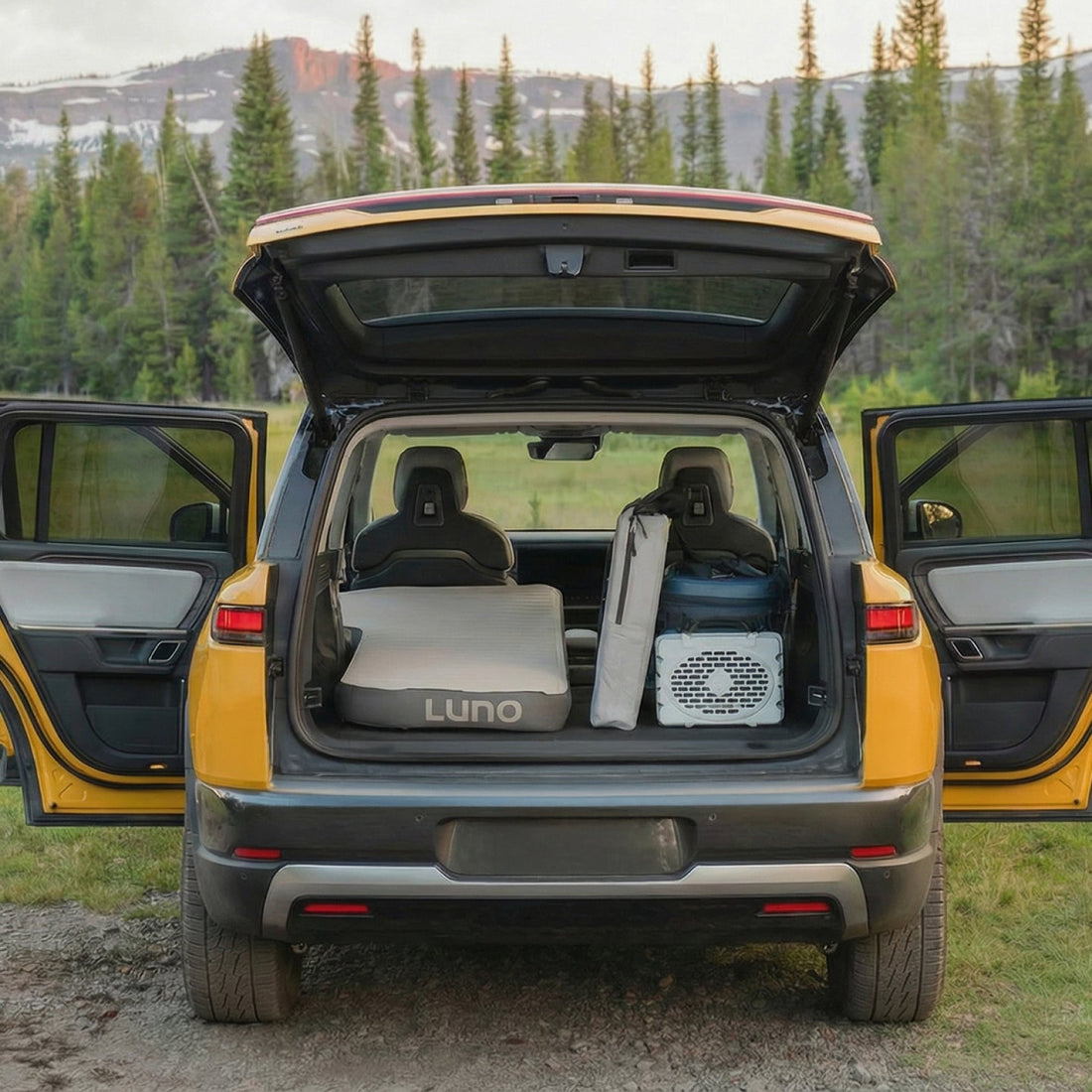 Rivian R2 Air Mattress | Luno AIR+FOAM Pro