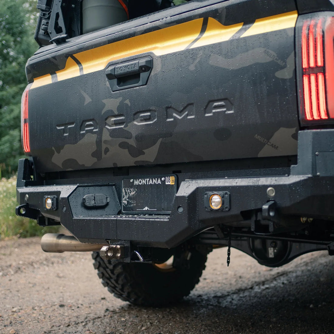 C4 Tacoma Overland Rear Bumper 2024-2026 image 6