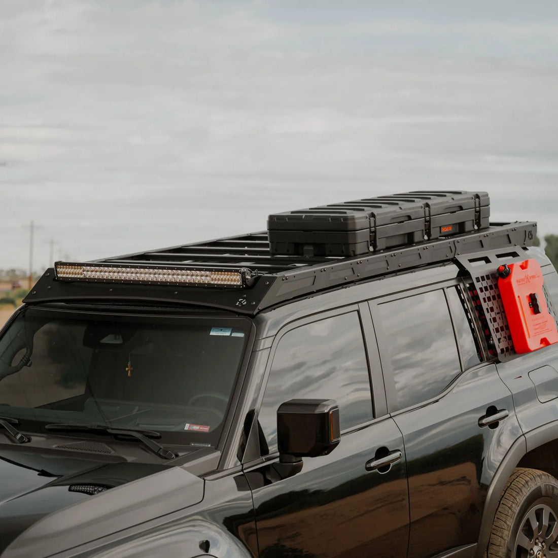 C4 Land Cruiser Roof Rack with Light Bar Mount 2024-2026 image 6