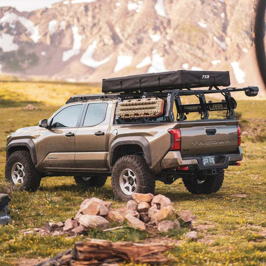 upTOP Full-Height TRUSS bed rack detail