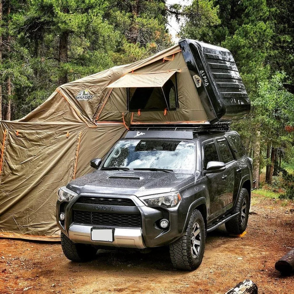 Tuff Stuff Alpha Hardshell Rooftop Tent, Black 6