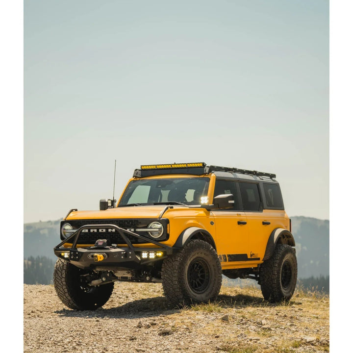CBI bolt-on rock sliders lifestyle on Ford Bronco 6