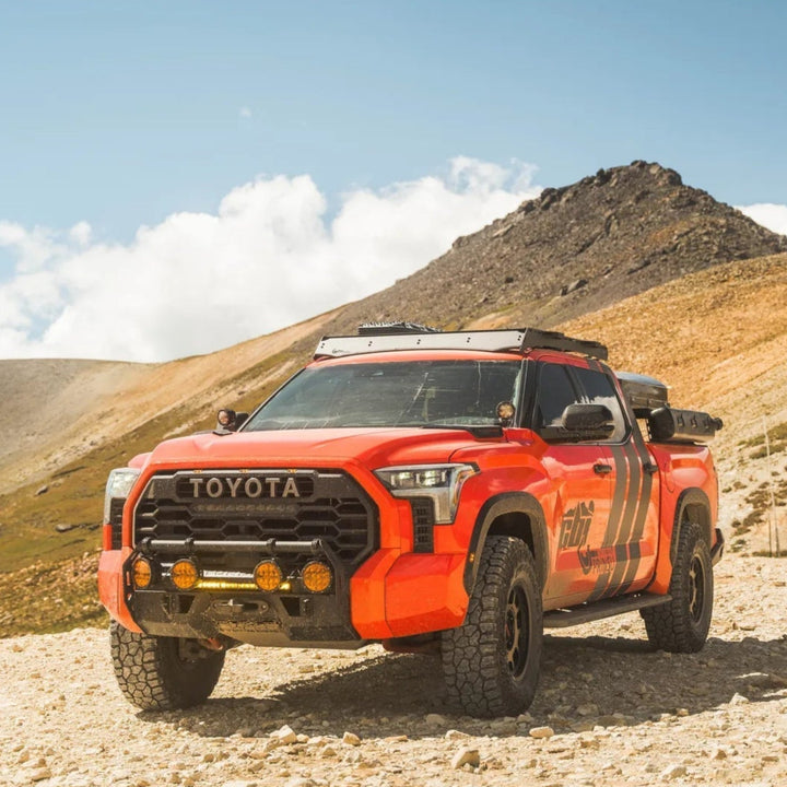 Prinsu Pro roof rack lifestyle on Toyota Tundra 6