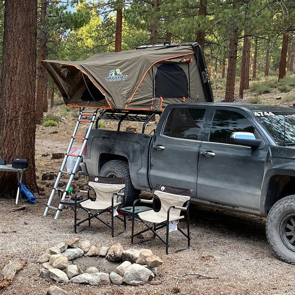 Tuff Stuff Alpha II Hardshell Rooftop Tent, Black 8