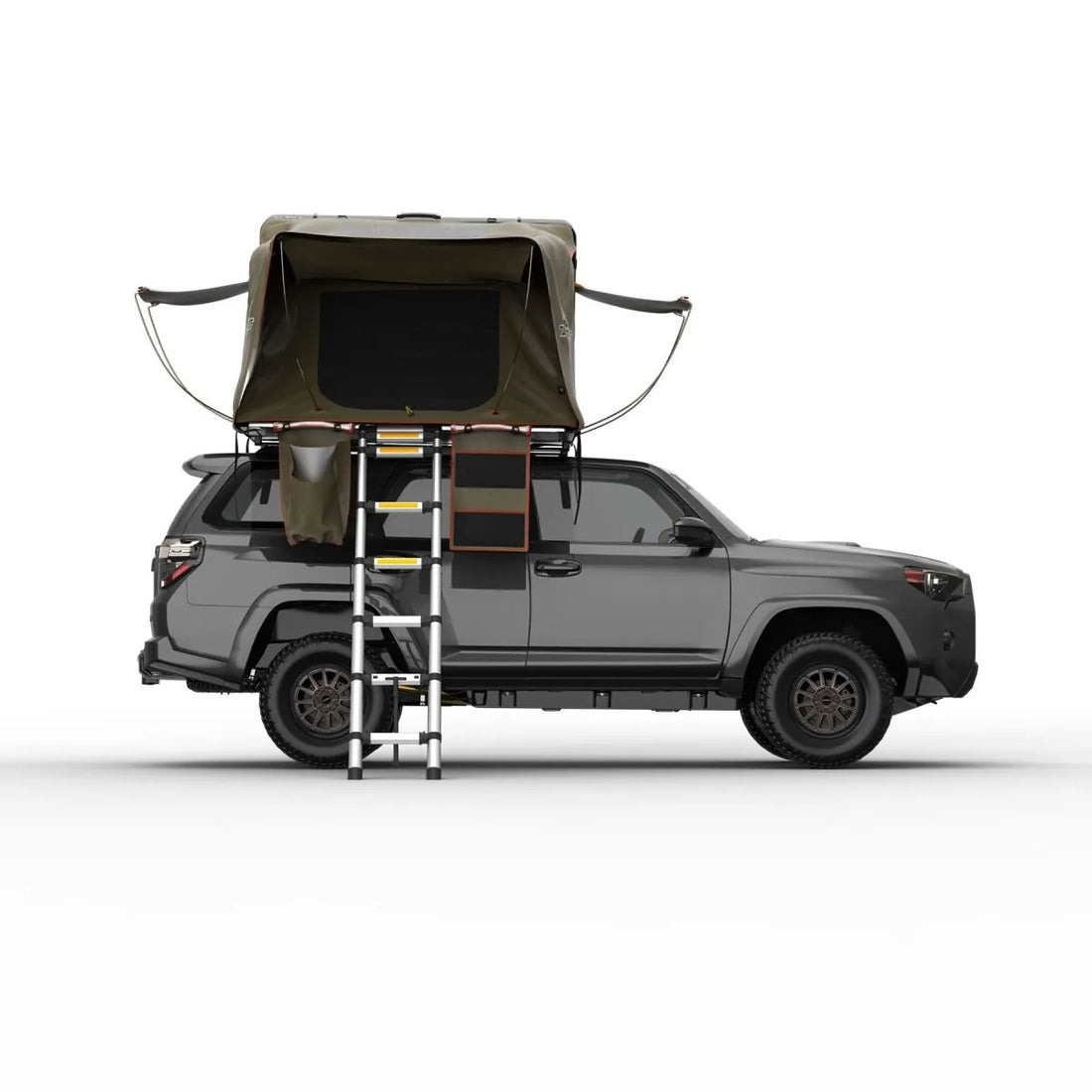 Tuff Stuff Alpha Hardshell Rooftop Tent, Black 8