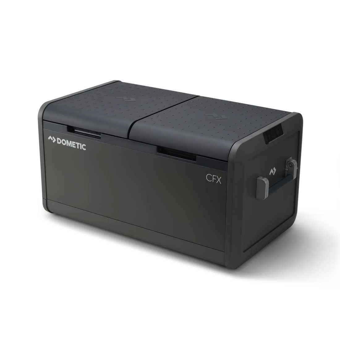 Portable Dometic CFX outdoor fridge freezer for camping and overlanding