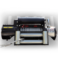 Winch with cable on a white background