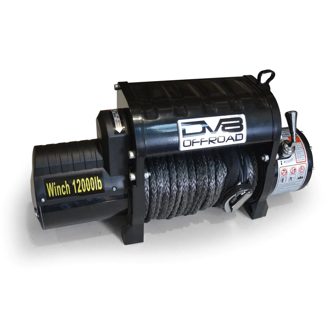 12,000 lbs Winch with Synthetic Rope