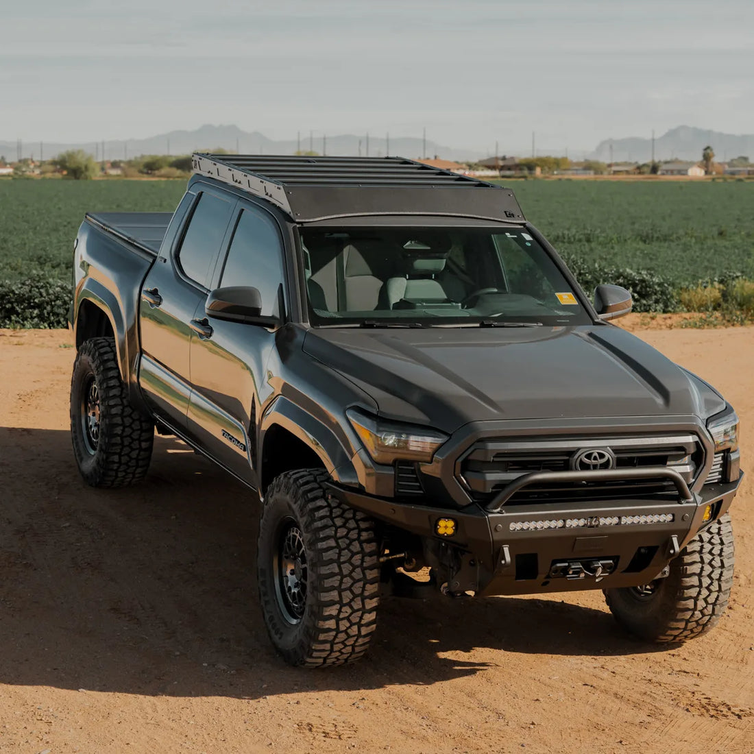 C4 Tacoma Roof Rack w/ Optional Light Bar Mount 2024-2026 view 5