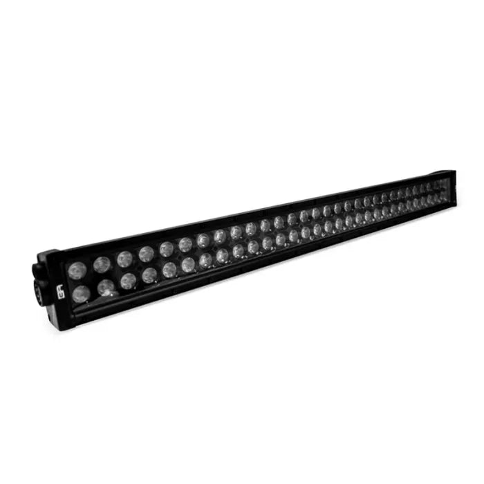 20 inch black LED light bar with a double row of lights