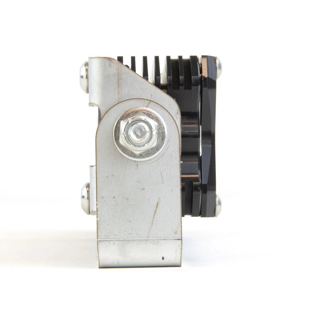 Mechanical component on a white background