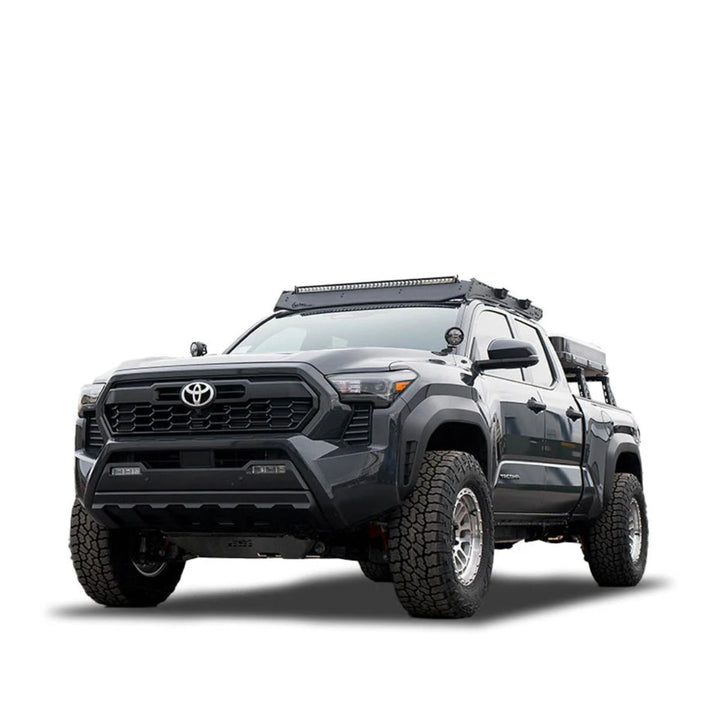 4th Gen Tacoma with Prinsu Pro aluminum cab roof rack lifestyle