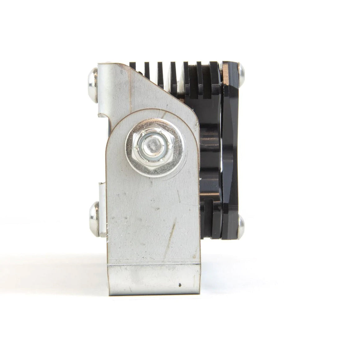 Close-up side view of a 40-inch LED light bar mounting bracket for off-road vehicles