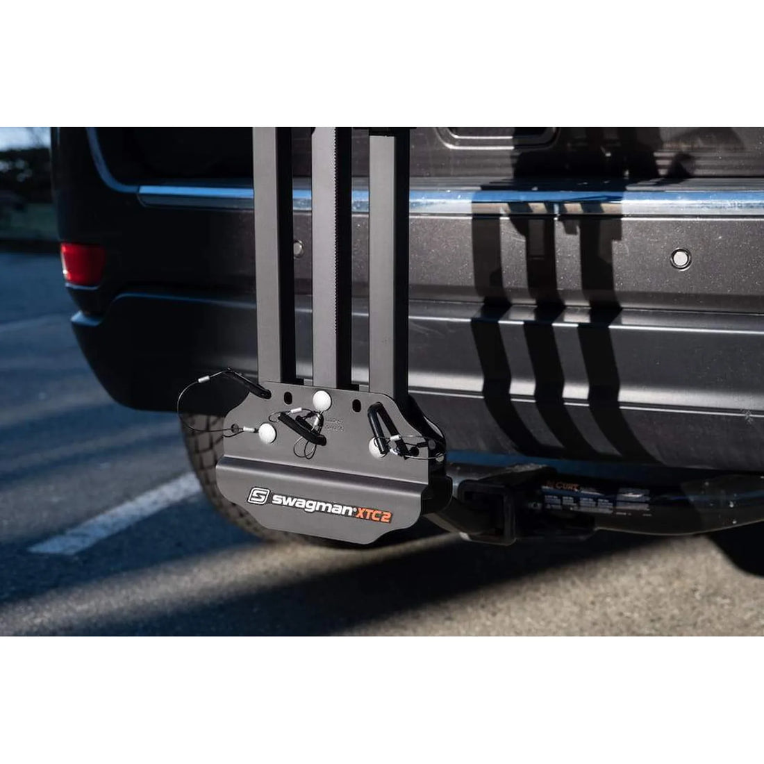 XTC 2 2-bike hitch rack lifestyle