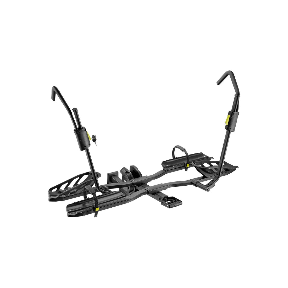 Swagman Escapee Pro hitch bike rack holding two bikes on a vehicle hitch