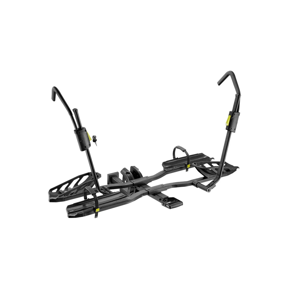 Swagman Escapee Pro hitch bike rack holding two bikes on a vehicle hitch