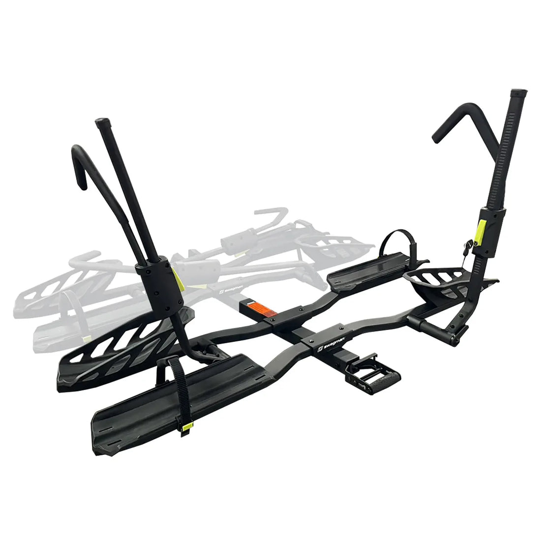 Swagman Escapee Pro Add-On expanding a hitch rack to four bikes