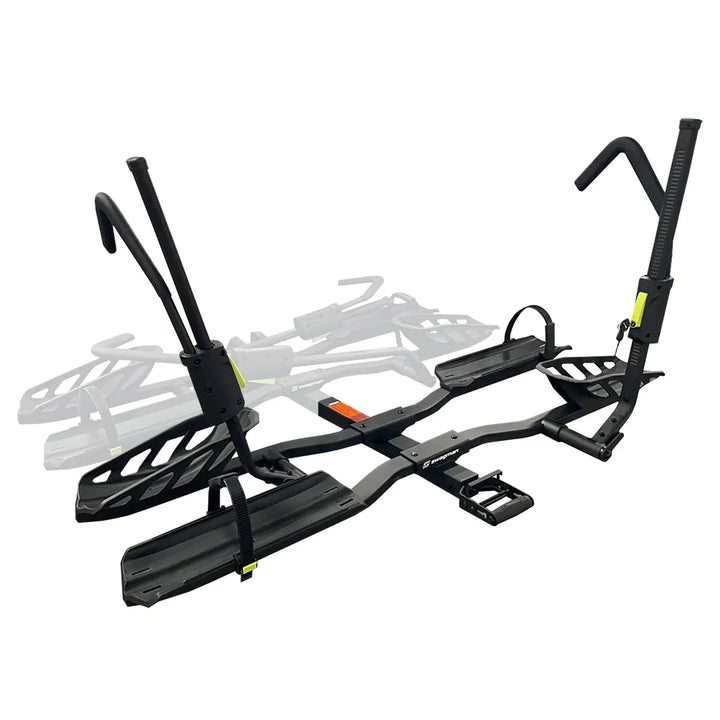 Swagman Escapee Pro Add-On expanding a hitch rack to four bikes