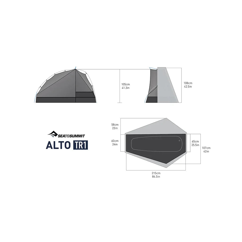 Alto TR1 - One Person Ultralight Tent