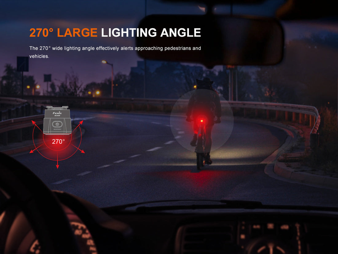 Fenix BC06R Smart Bike Taillight - Brake Sensing Rear Light