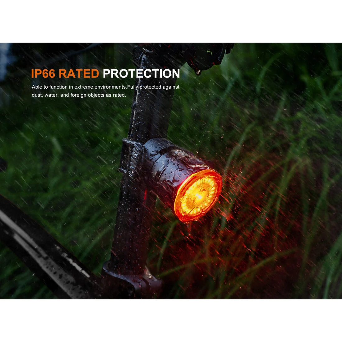 Fenix BC06R Smart Bike Taillight - Brake Sensing Rear Light