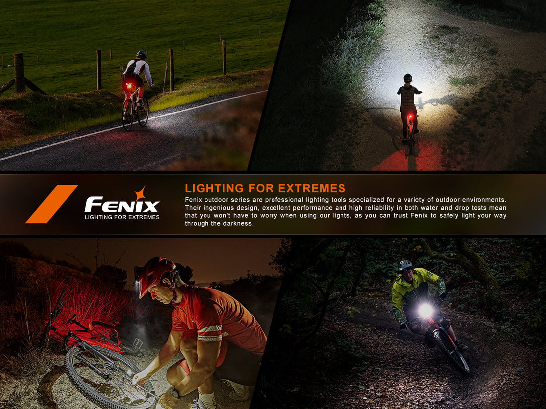 Fenix BC06R Smart Bike Taillight - Brake Sensing Rear Light