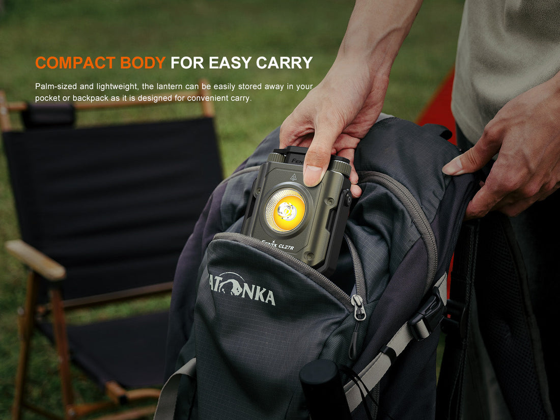 Fenix CL27R Rechargeable Lantern - Flood & Spot with Color Temp Control