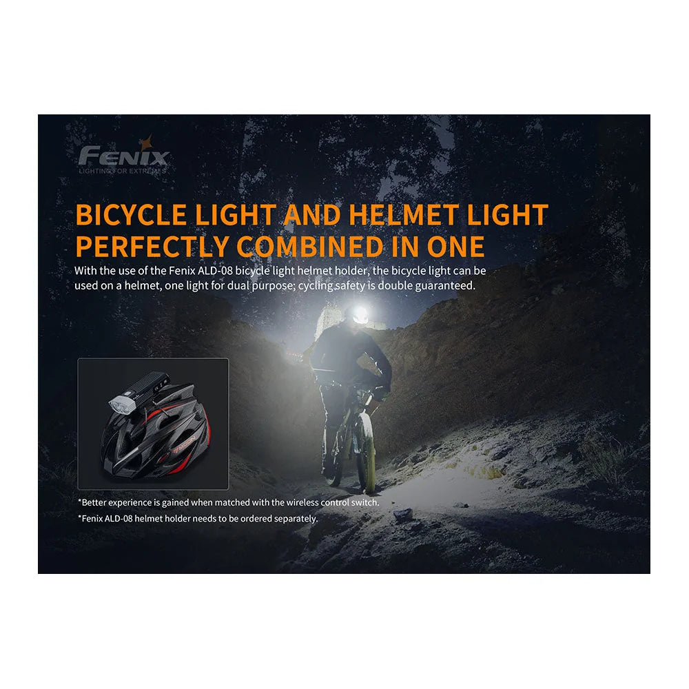 Fenix BC30 V2.0 MTB Bike Light - 2200 Lumen Wireless Remote
