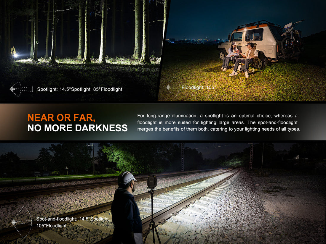 Fenix CL27R Rechargeable Lantern - Flood & Spot with Color Temp Control