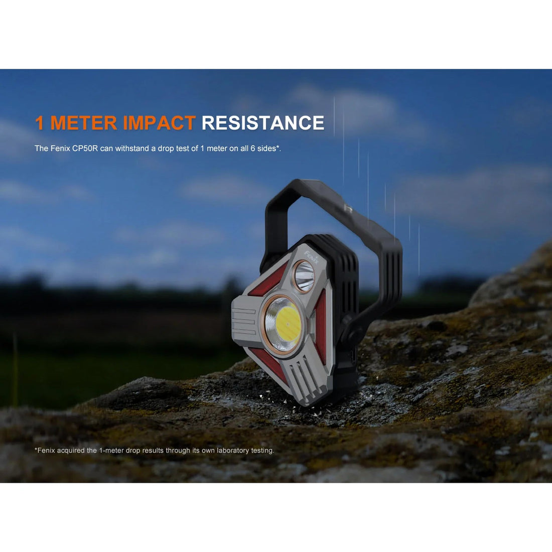 Fenix CP50R camping lantern 1 meter impact resistance
